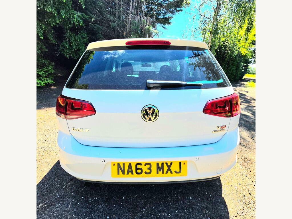 Volkswagen Golf 1.6 Tdi 105 Bluemotion Tech Se White #10