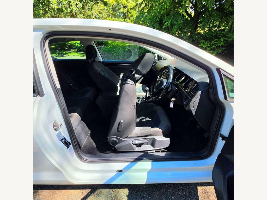 Volkswagen Golf 1.6 Tdi 105 Bluemotion Tech Se White #22