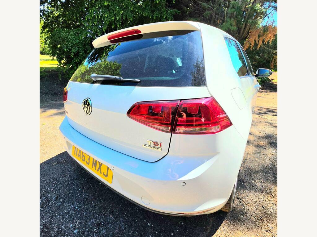 Volkswagen Golf 1.6 Tdi 105 Bluemotion Tech Se White #12