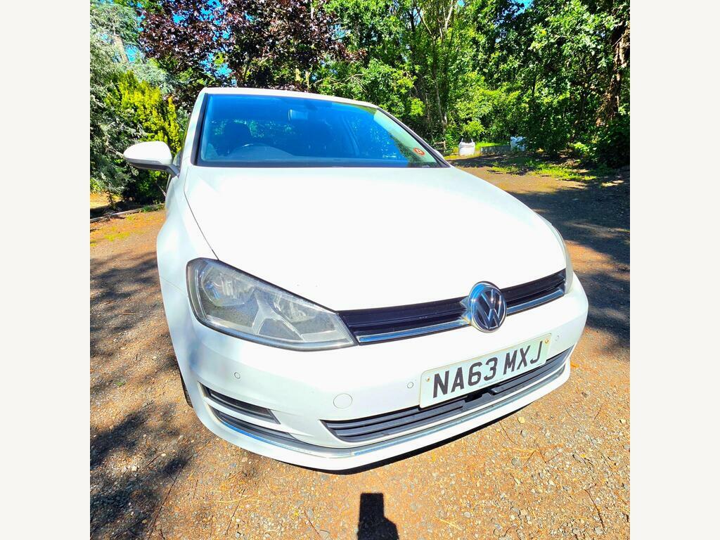 Volkswagen Golf 1.6 Tdi 105 Bluemotion Tech Se White #16
