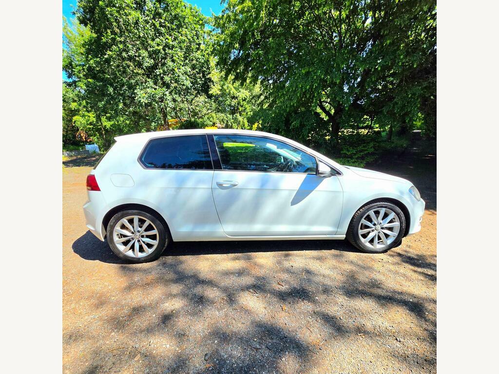 Volkswagen Golf 1.6 Tdi 105 Bluemotion Tech Se White #14