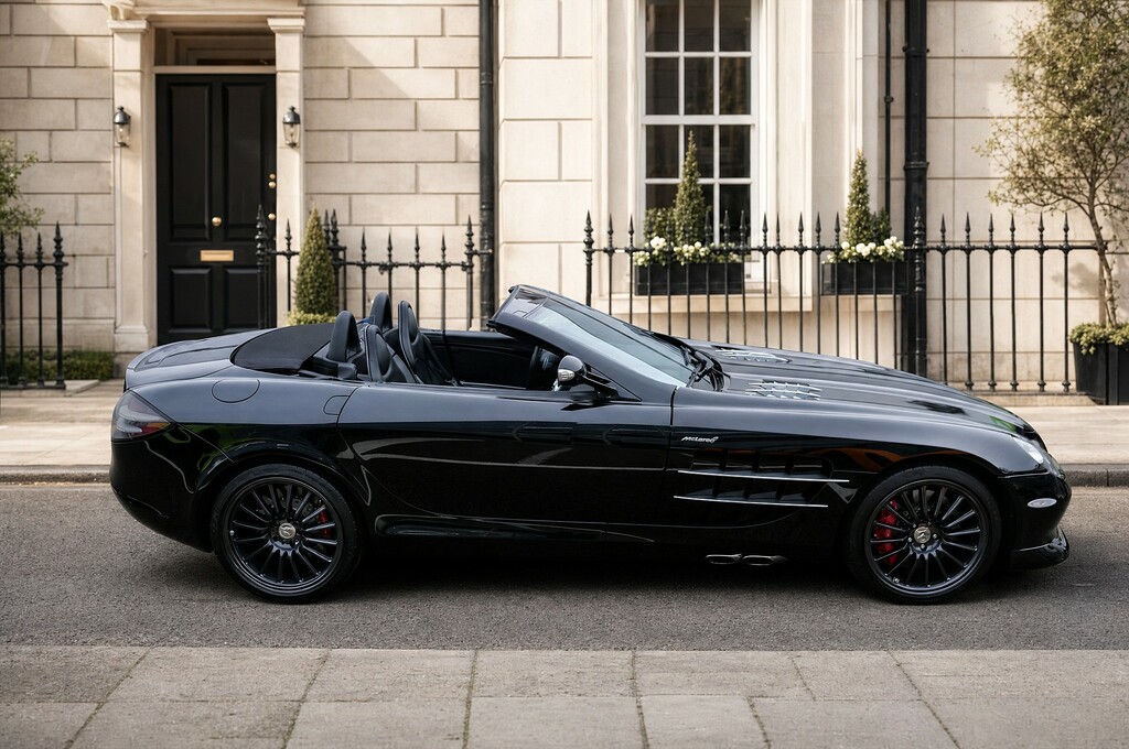 Mercedes-Benz SLR McLaren 5.4 V8 Roadster Black #3