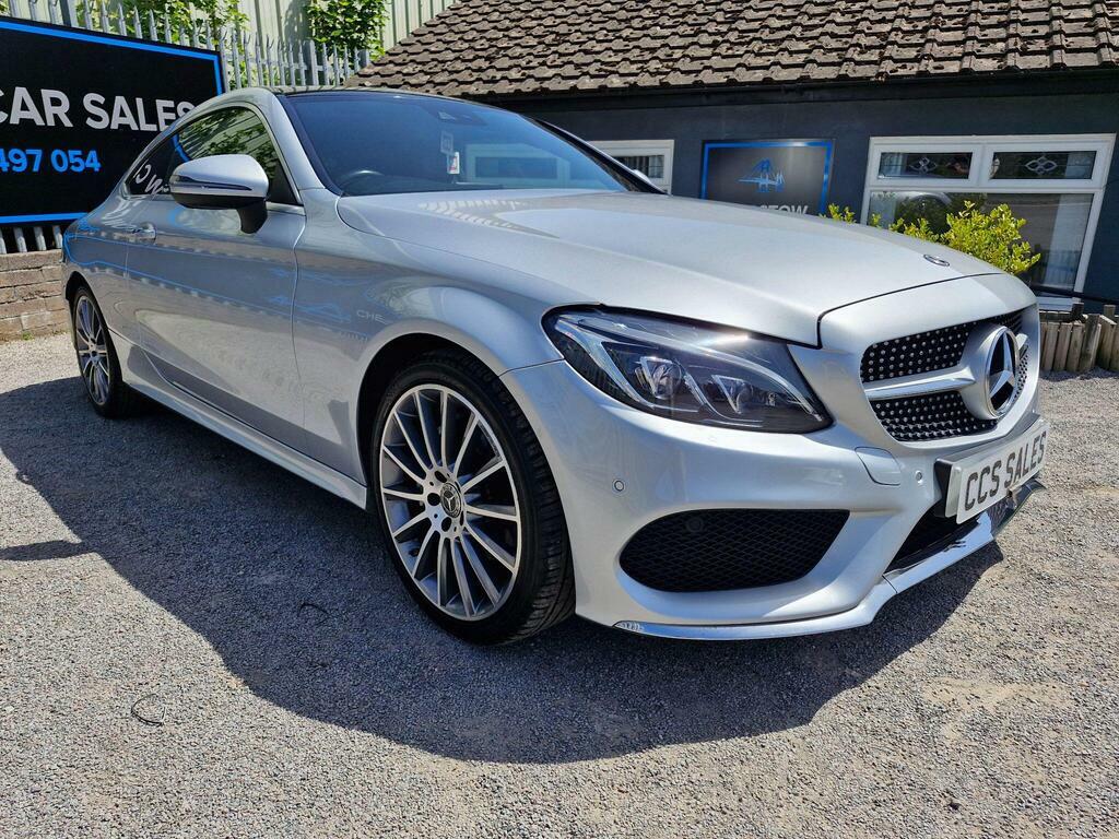 Mercedes-Benz C Class 2.0 C200 Amg Line Premium G-tronic Euro 6 S S Silver