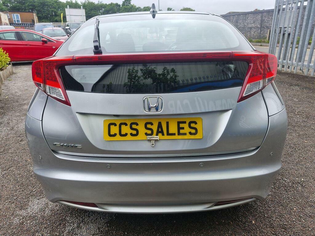 Honda Civic 1.6 I-dtec Es Euro 5 S S Silver #6