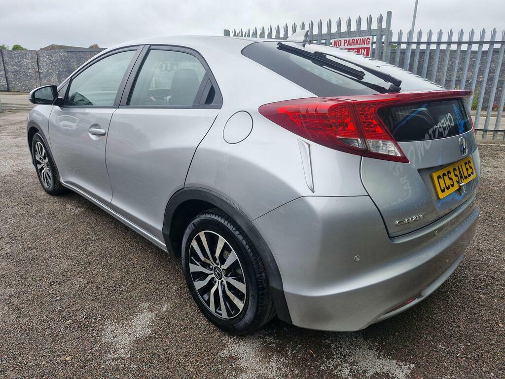 Honda Civic 1.6 I-dtec Es Euro 5 S S Silver #5