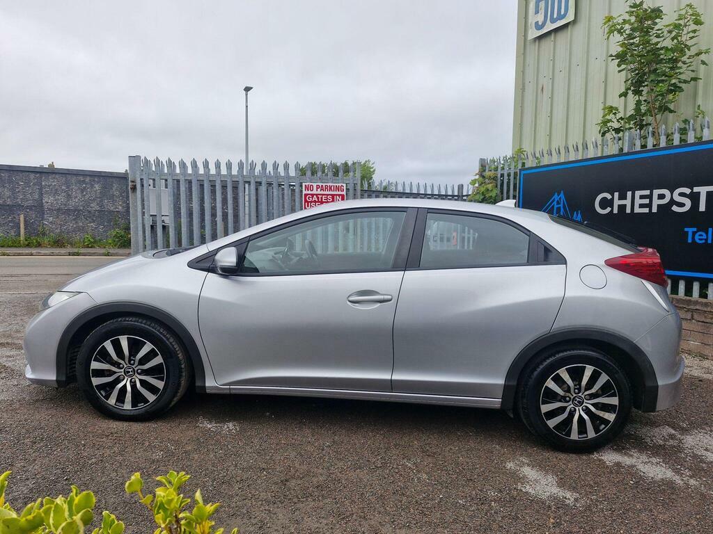 Honda Civic 1.6 I-dtec Es Euro 5 S S Silver #4