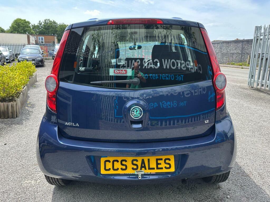Vauxhall Agila 1.2 16V Club Euro 4 Blue #6