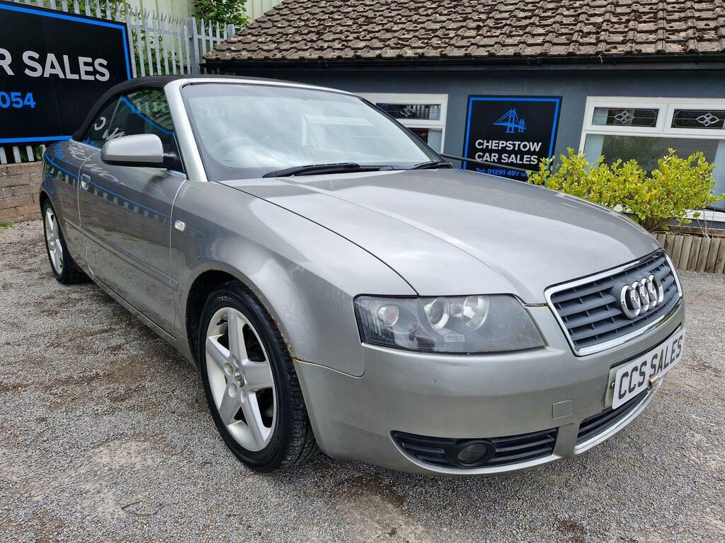 Audi A4 Cabriolet 2.4 Sport Grey