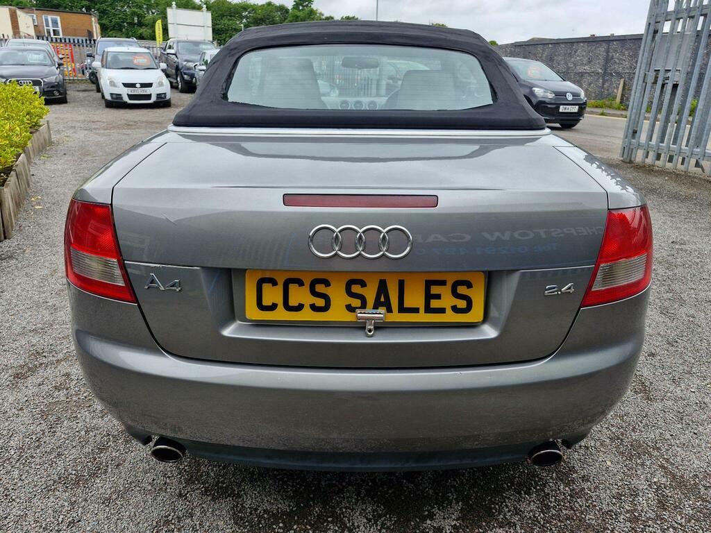 Audi A4 Cabriolet 2.4 Sport Grey #6