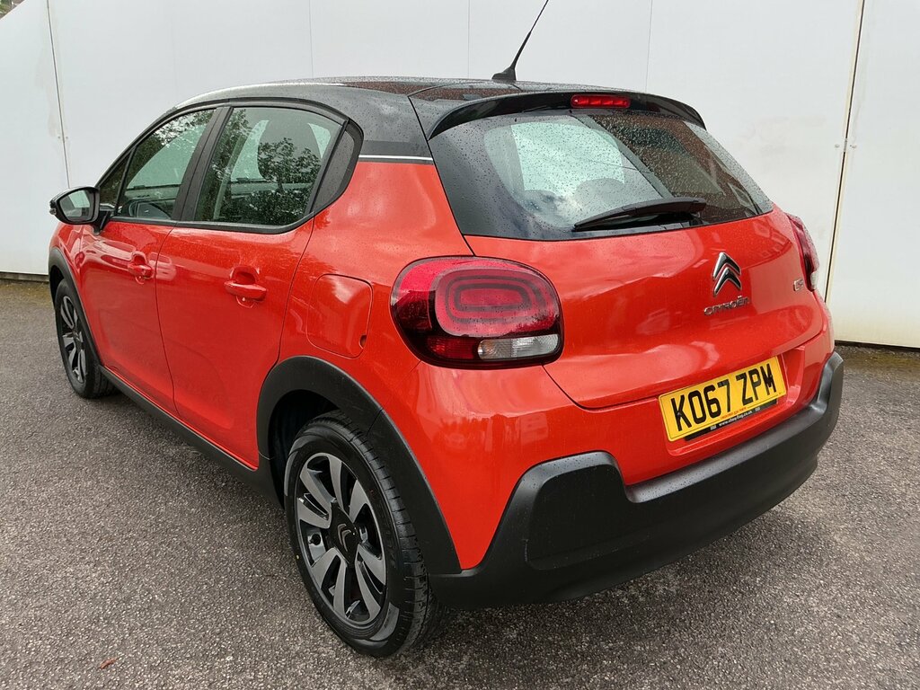 Citroen C3 1.2 Puretech Feel Hatchback Euro KO67ZPM Orange #5