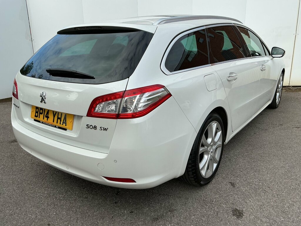 Peugeot 508 SW 2.0 Bluehdi Allure Estate Euro 6 White #4