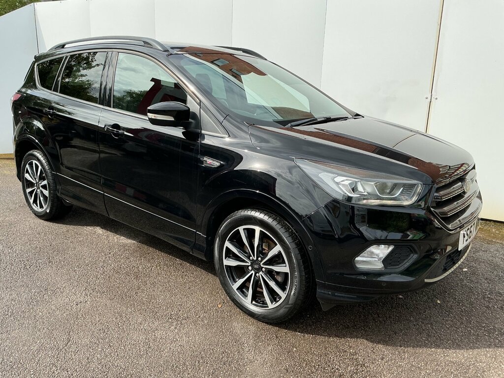 Ford Kuga 2.0 Tdci Ecoblue St-line Suv Eur Black #4