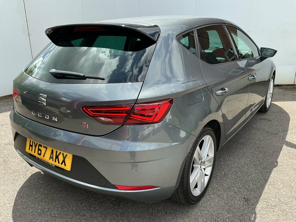 Seat Leon 1.4 Ecotsi Fr Technology Hatchback Manu Grey #4