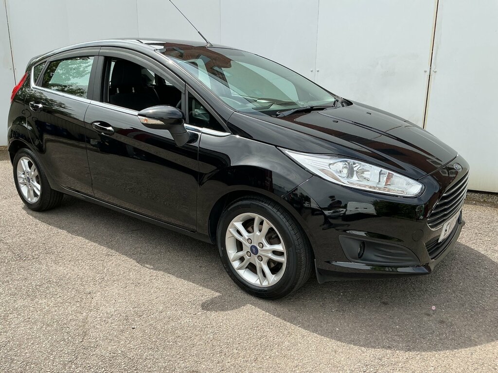 Ford Fiesta 1.5 Tdci Zetec Hatchback Euro 6 Black #4