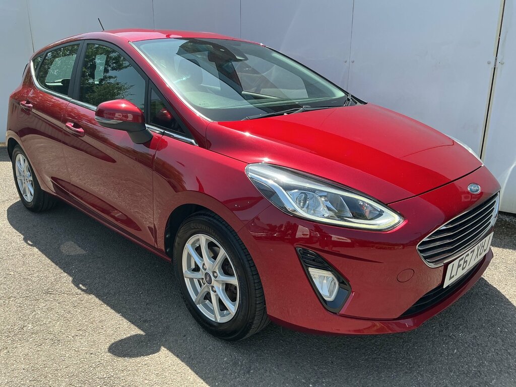 Ford Fiesta 1.1 Ti-vct Zetec Hatchback Euro LF67XUJ Red #3