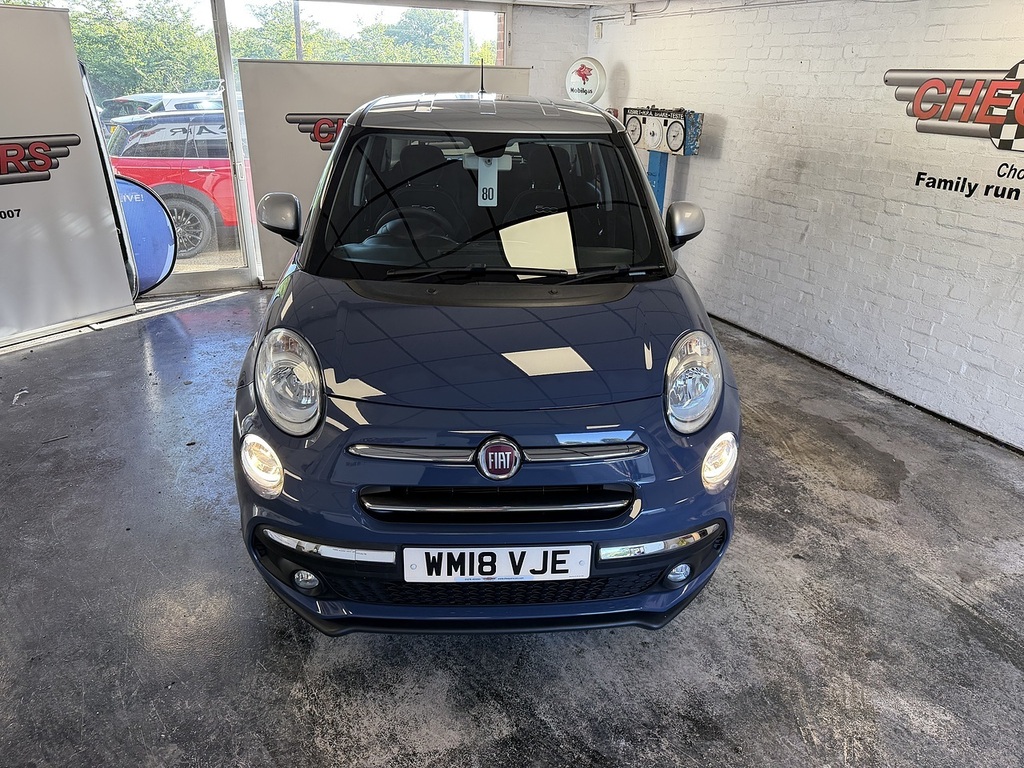 Fiat 500L Mirror Blue #3