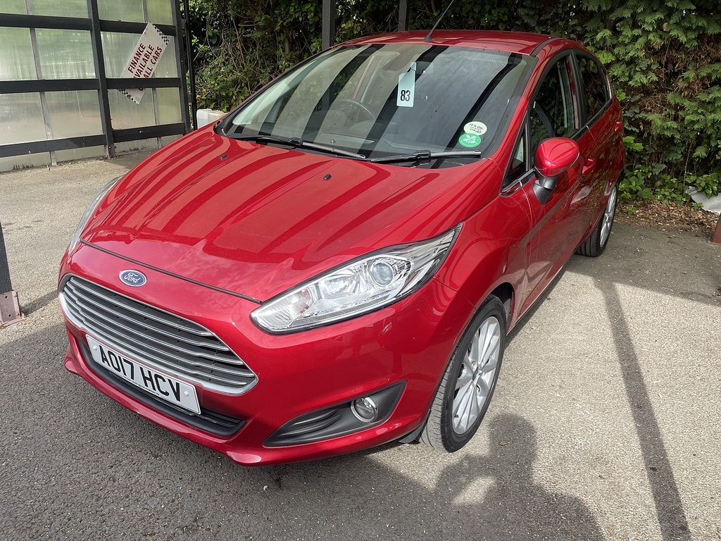Ford Fiesta T Ecoboost Titanium X AO17HCV Red #2