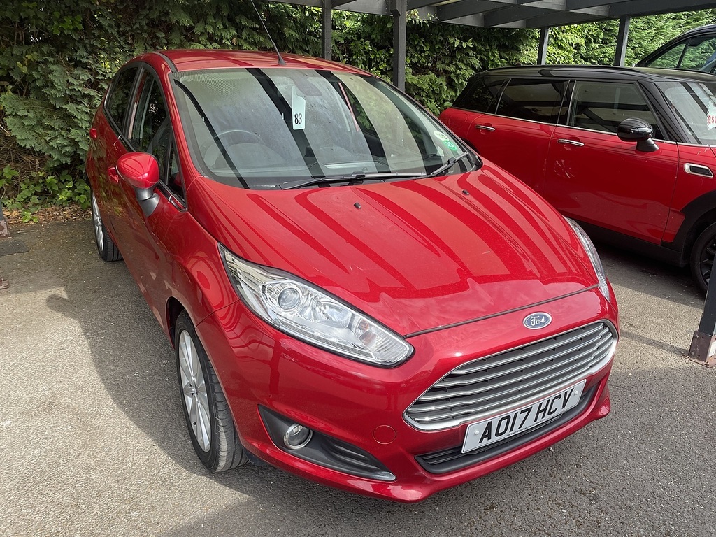 Ford Fiesta T Ecoboost Titanium X Red