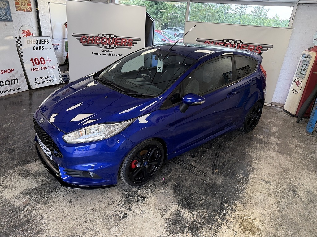 Ford Fiesta T Ecoboost St-2 Blue #5