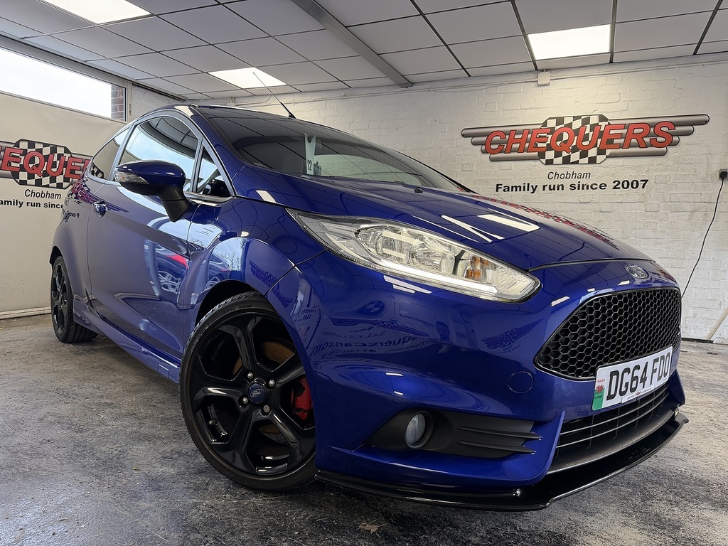 Ford Fiesta T Ecoboost St-2 Blue