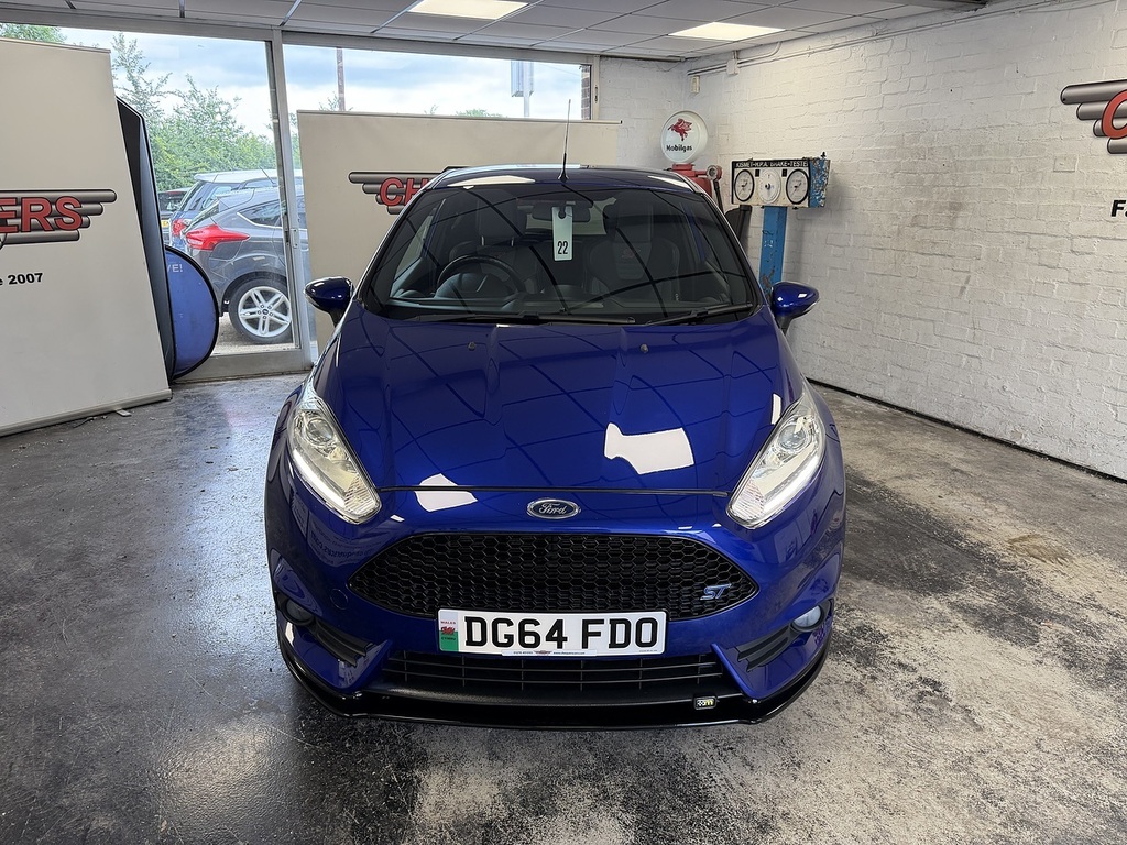 Ford Fiesta T Ecoboost St-2 Blue #3