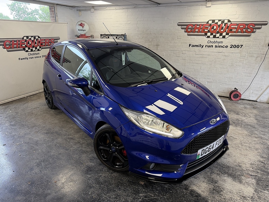 Ford Fiesta T Ecoboost St-2 Blue #2