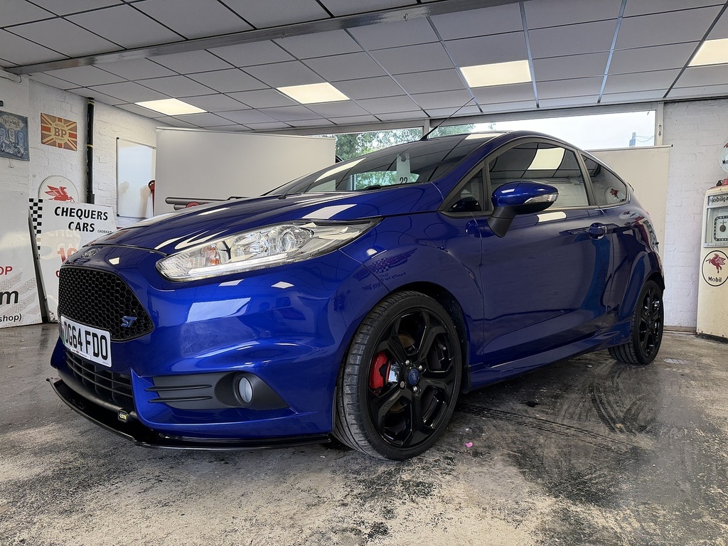 Ford Fiesta T Ecoboost St-2 Blue #4