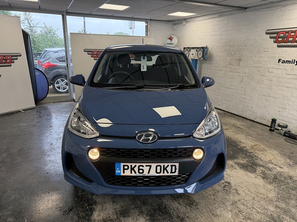 Hyundai I10 Se Blue #3
