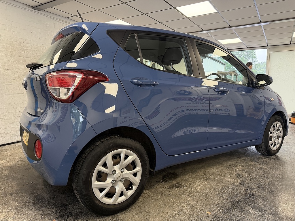 Hyundai I10 Se Blue #6