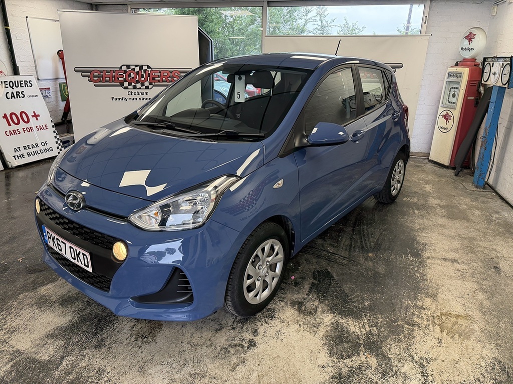 Hyundai I10 Se Blue #4