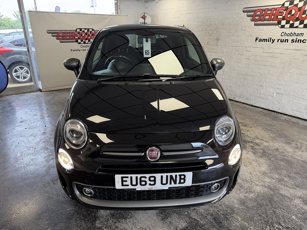 Fiat 500 S Black #3