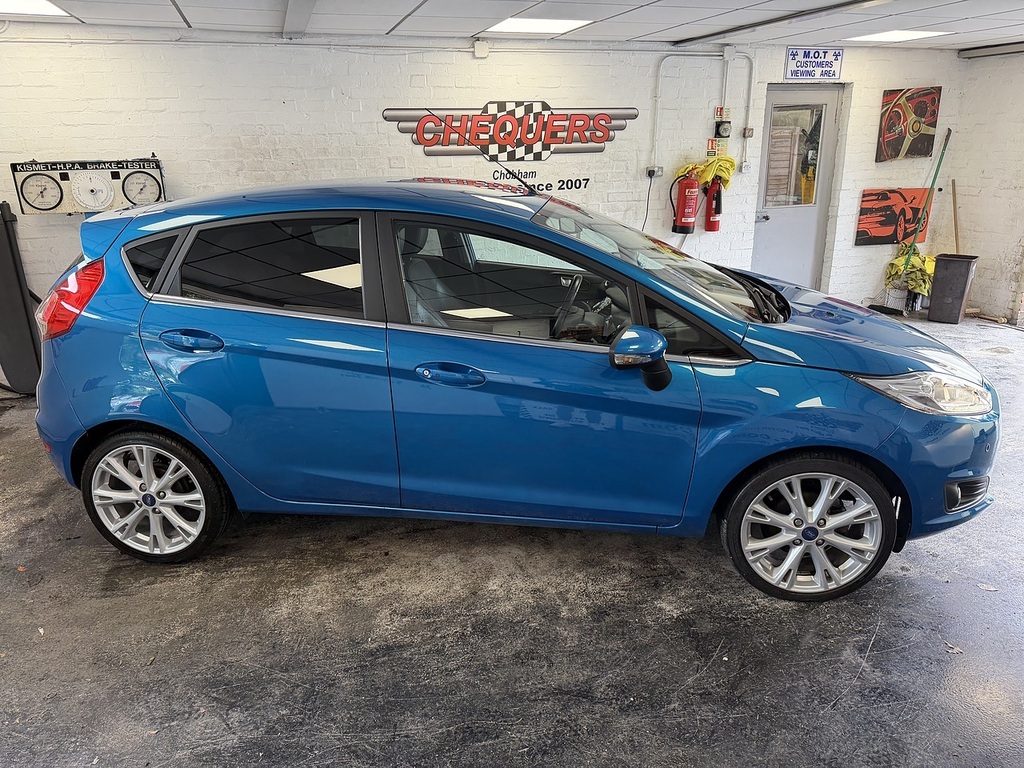 Ford Fiesta T Ecoboost Titanium X ET15FDY Blue #5