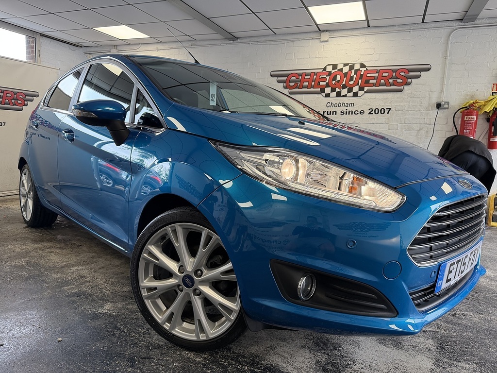 Ford Fiesta T Ecoboost Titanium X Blue