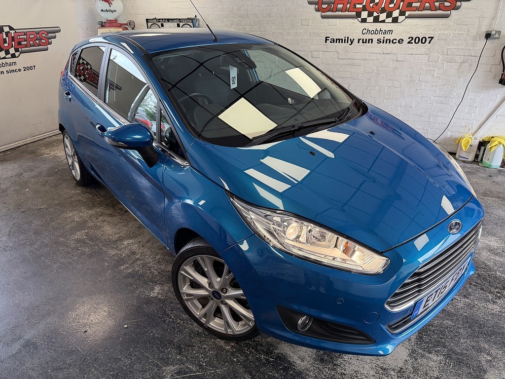 Ford Fiesta T Ecoboost Titanium X ET15FDY Blue #2