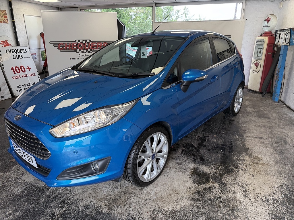 Ford Fiesta T Ecoboost Titanium X ET15FDY Blue #4