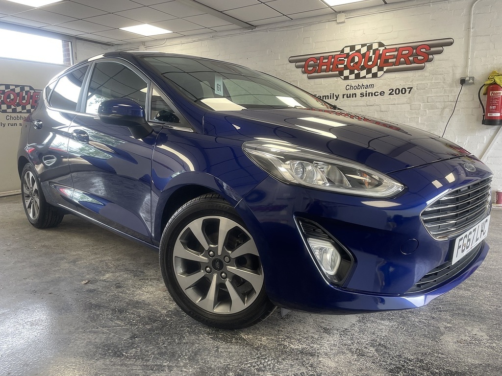Ford Fiesta T Ecoboost Zetec Blue