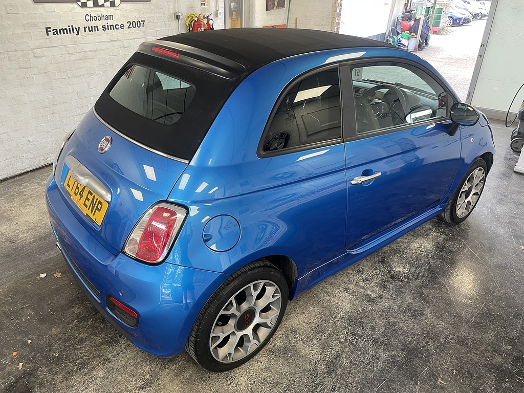 Fiat 500C 2015 1.2 Lounge Convertible Euro Grey #8