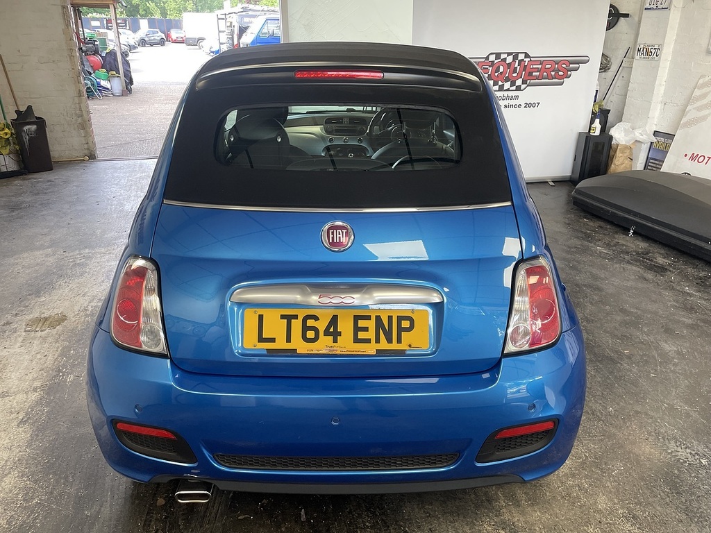 Fiat 500C 2015 1.2 Lounge Convertible Euro Grey #10