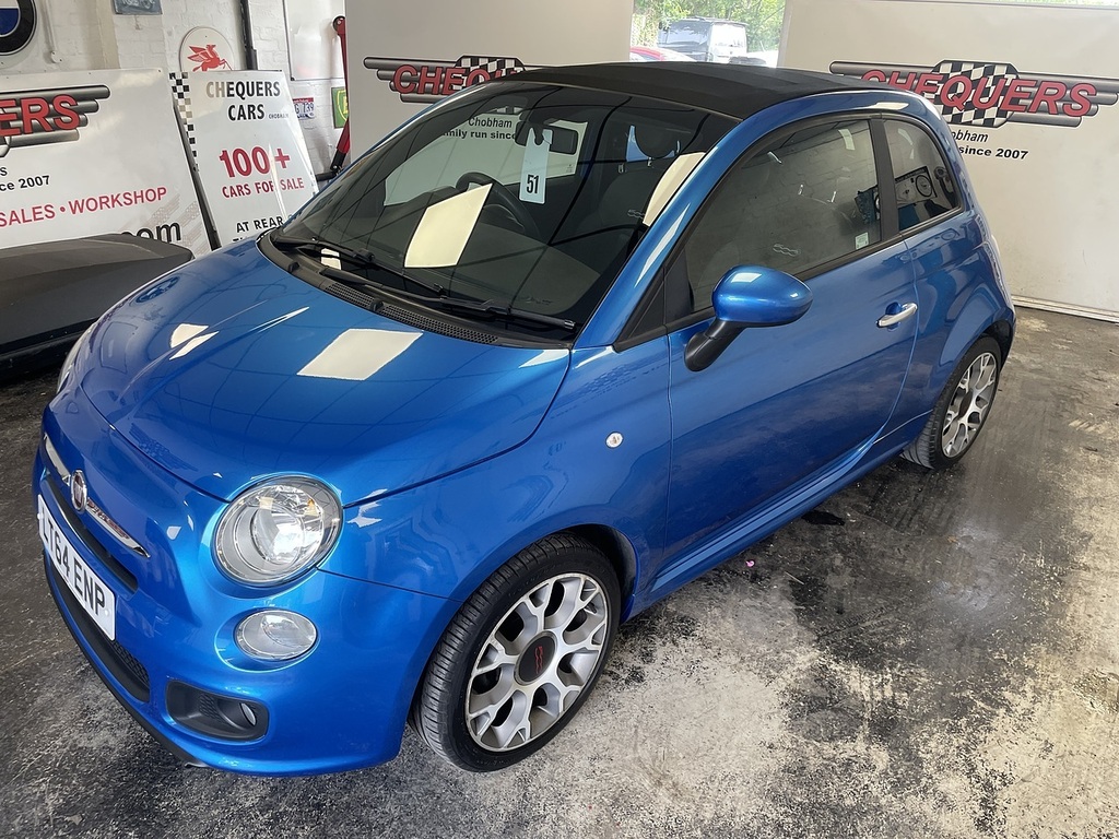 Fiat 500C S LT64ENP Blue #5