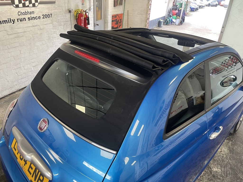 Fiat 500C 2015 1.2 Lounge Convertible Euro Grey #11