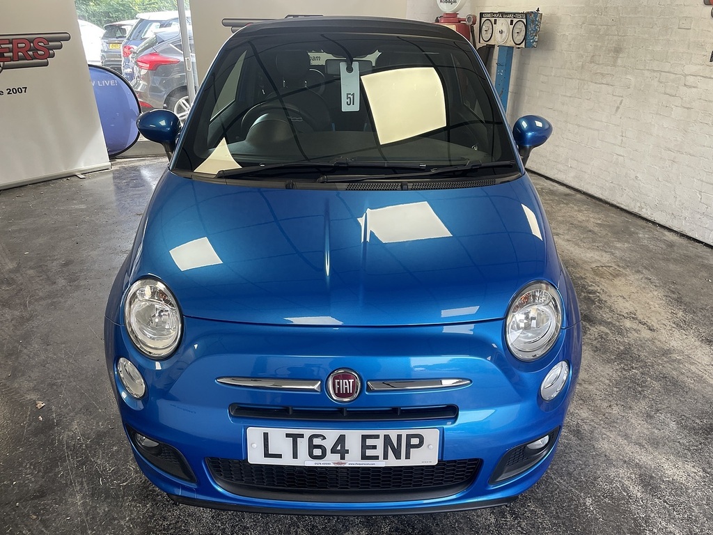 Fiat 500C S LT64ENP Blue #4