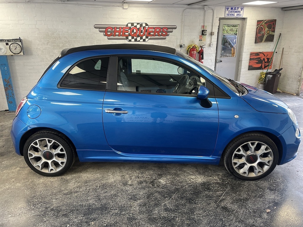 Fiat 500C 2015 1.2 Lounge Convertible Euro Grey #7
