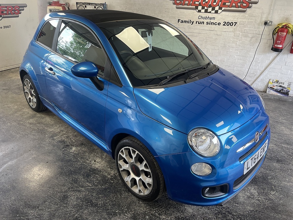Fiat 500C S LT64ENP Blue #2
