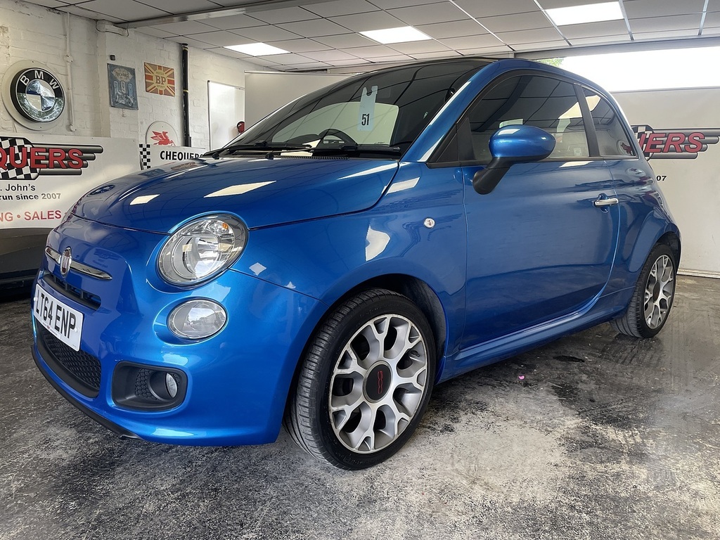 Fiat 500C S LT64ENP Blue #6
