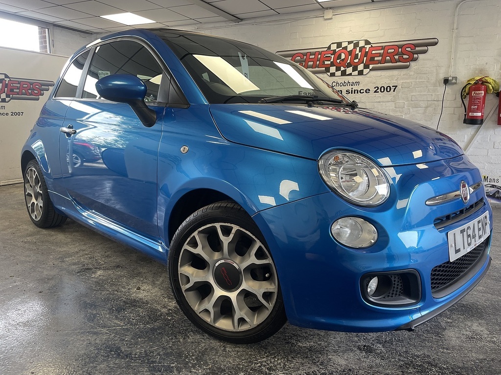 Fiat 500C S Blue