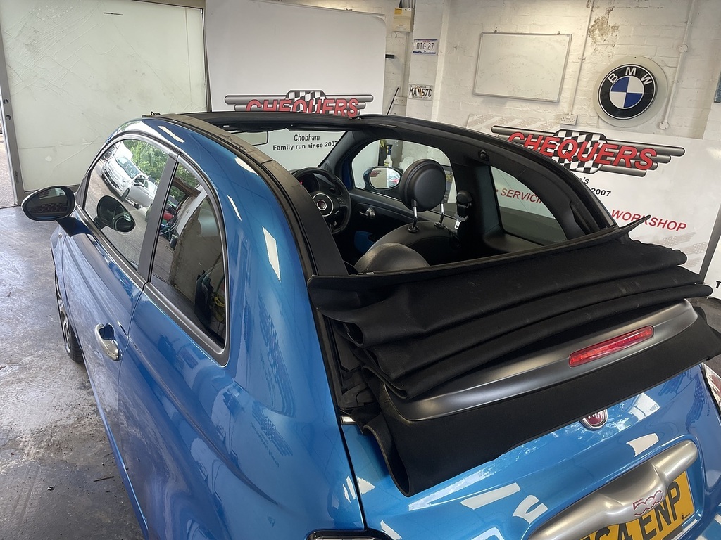 Fiat 500C 2015 1.2 Lounge Convertible Euro Grey #12