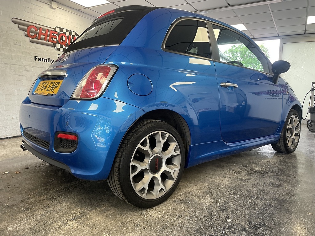 Fiat 500C 2015 1.2 Lounge Convertible Euro Grey #9