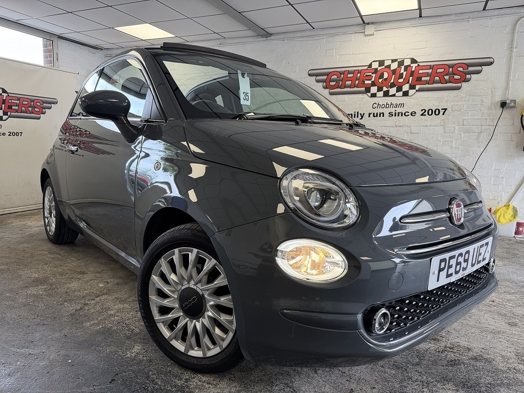 Fiat 500C Lounge Grey