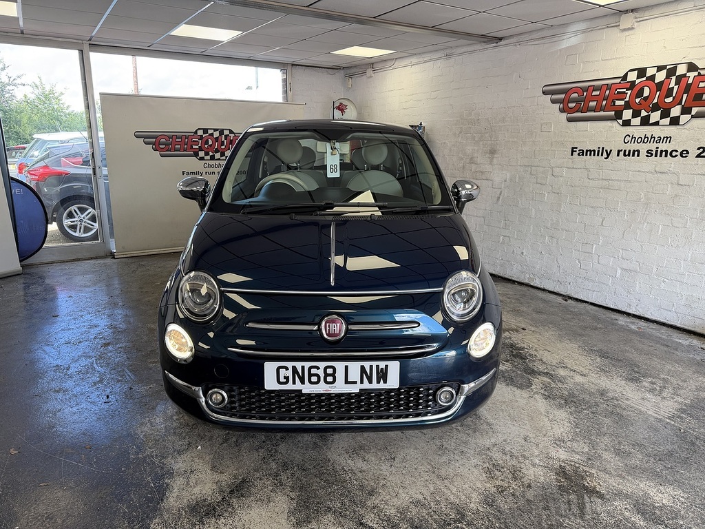 Fiat 500 Collezione Fall GN68LNW Blue #3