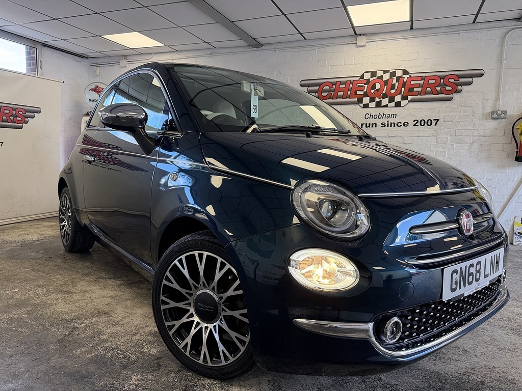 Fiat 500 Collezione Fall Blue